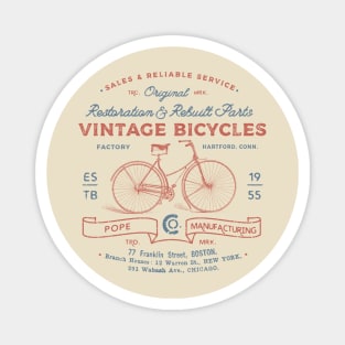 Vintage Bicycles Magnet